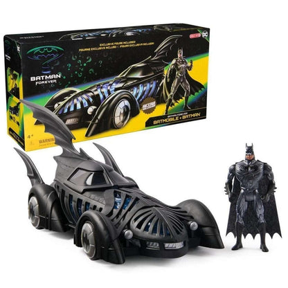 DC Comics Batman Forever Retro Collection Batmobile + Action Figure Spin Master