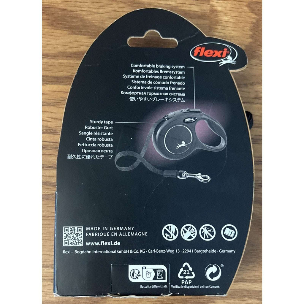 FLEXI New Classic Tape Retractable Dog Leash XS XSmall Pink 10ft Up to 26lbs