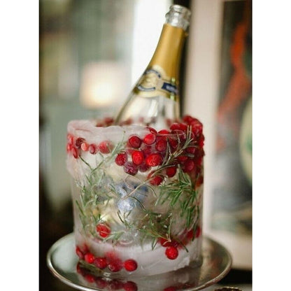 DIY Bottle Chiller Ice Bucket Mold CREATE ONE FOR EVERY SEASON Wine Champagne