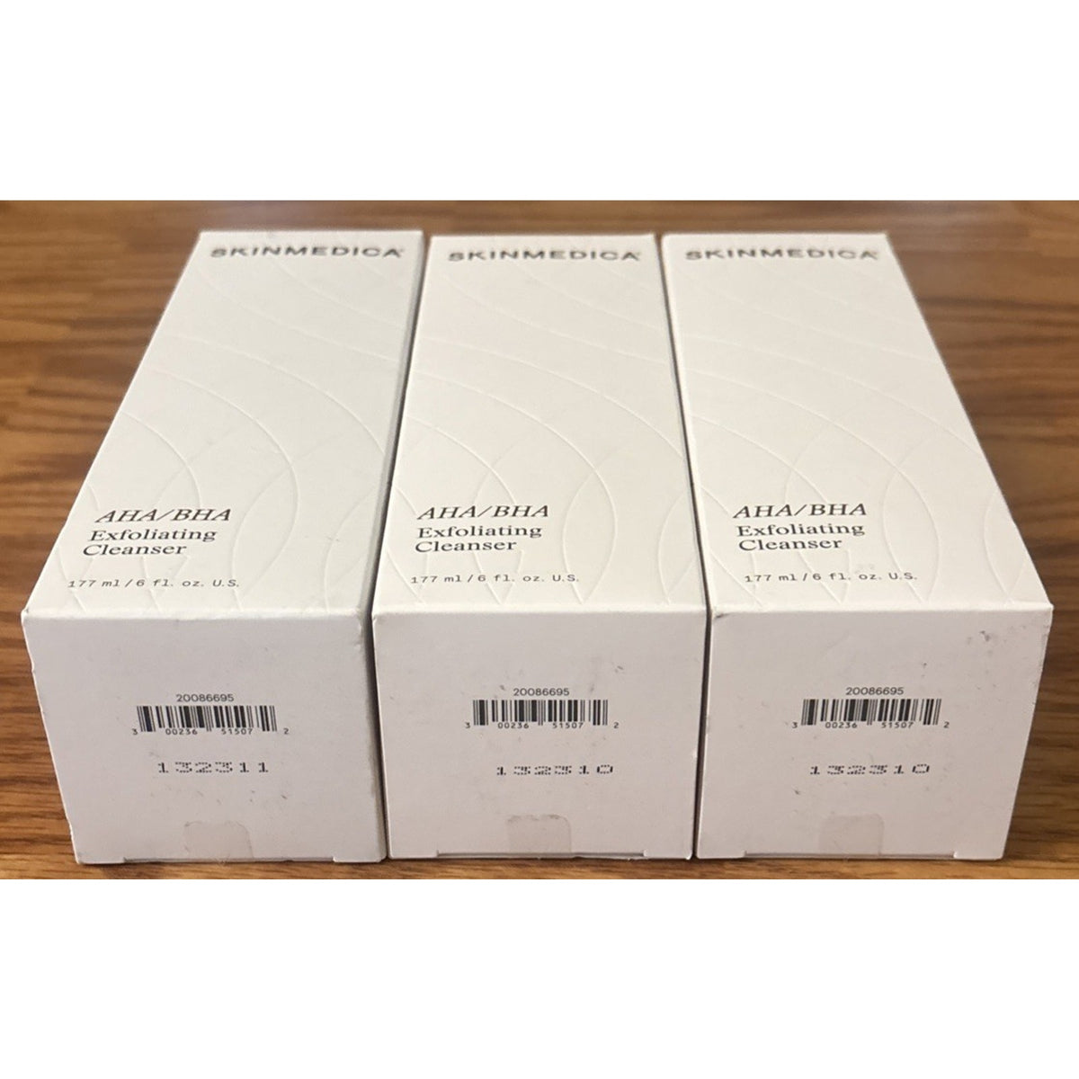 3x SkinMedica AHA/BHA Exfoliating Cleanser 6 fl oz New/Sealed in Box - Lot of 3