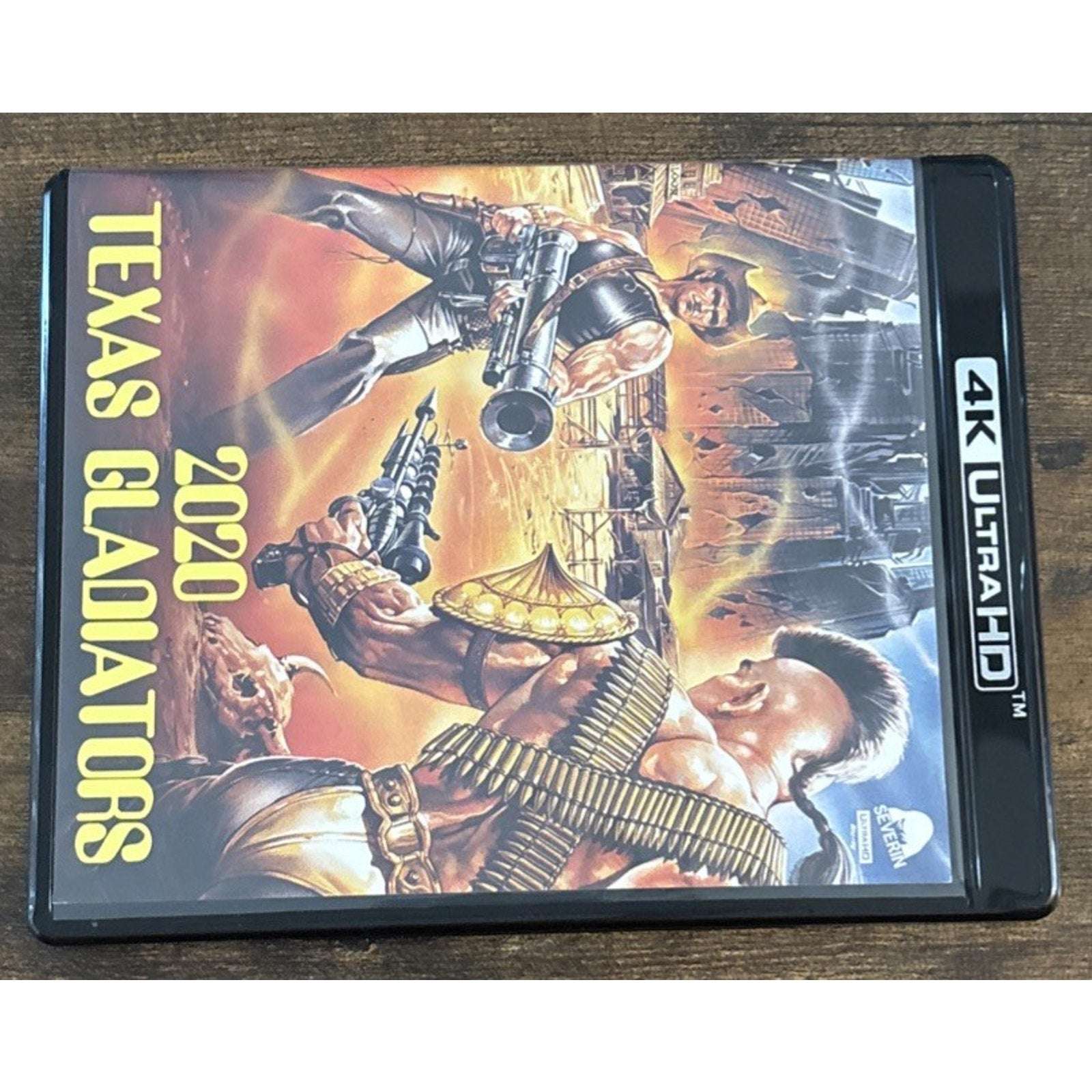 2020 Texas Gladiators 4K UHD Blu-ray 2 Disc Set Severin Cult Film