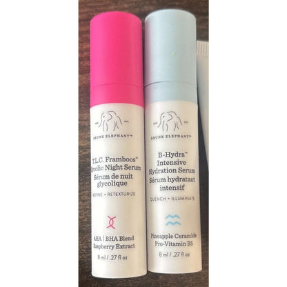 Drunk Elephant The Littles Travel 6Pc Skincare Kit +Bag NEW Exp. 07/01/2027