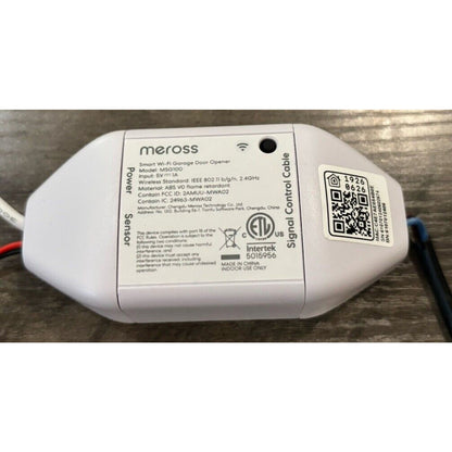 Meross MSG100 Smart Garage Door Opener Remote Compatible w Alexa Apple Google