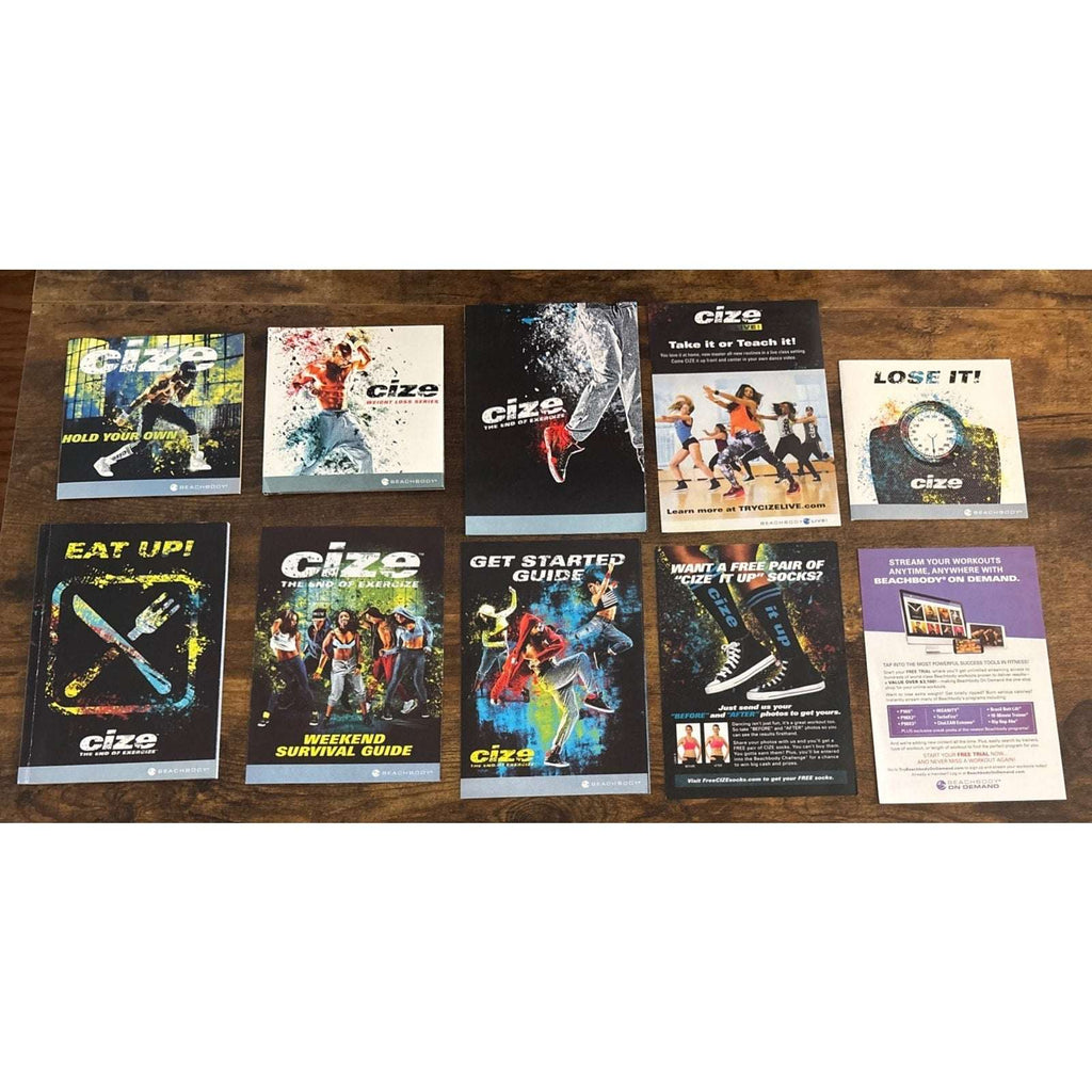CIZE The End of Exercize Shawn T Dance Workout Exercise Fitness 6-Disc Set DVD