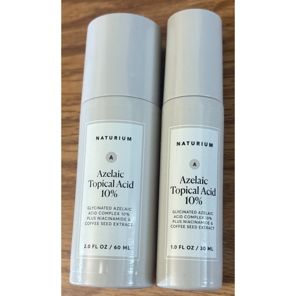 2PC Naturium Azelaic Topical Acid 10% (2oz Jumbo + 1oz) Niacinamide Redness Tone