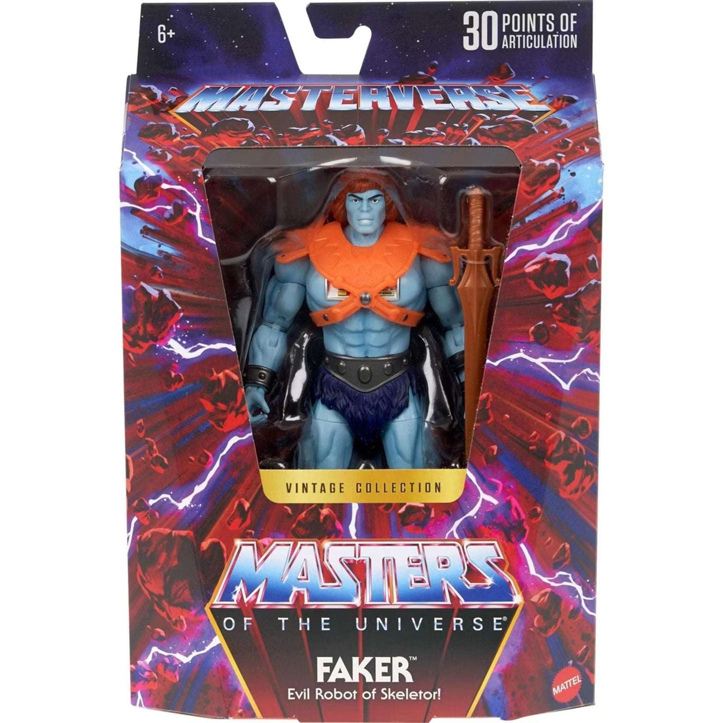 Masters of the Universe Masterverse Vintage Collection Faker Motu(New, Unopened)