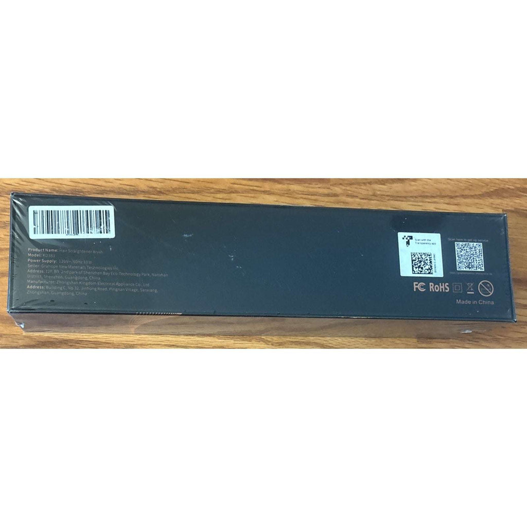 Graphene Times Hair Straightening Brush Auto-Off, Anti-Scald, Fast Heating Comb