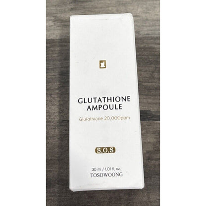 TOSOWOONG S.O.S Glutathione Ampoule Serum 1.01floz (30 ml) Glow Skincare 09/2027