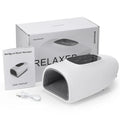Cordless Electric Hand Massager Heat, Palm Acupoint Compression Arthritis Carpal