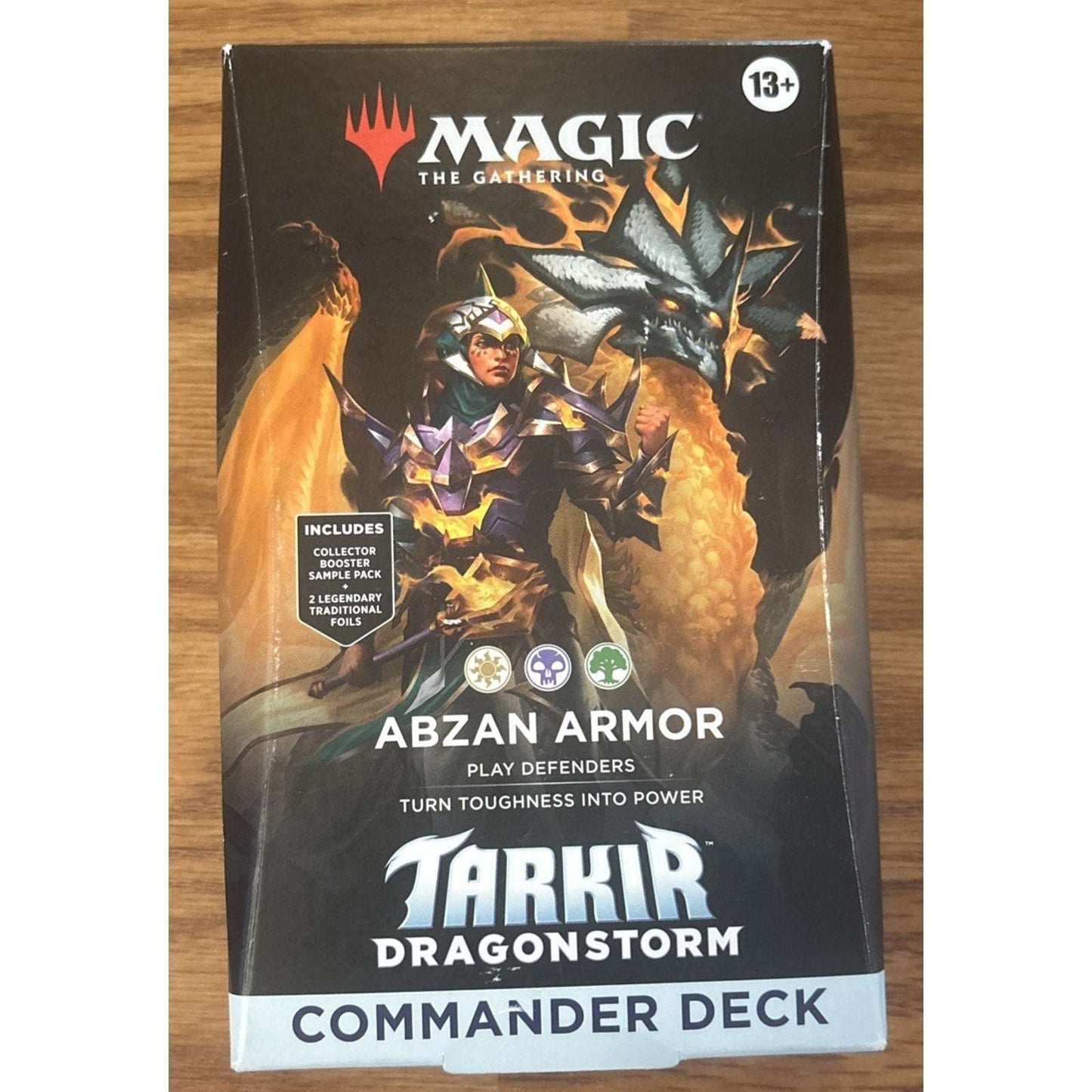 MTG Abzan Armor - Tarkir Dragonstorm - Sealed Commander Deck Magic The Gathering