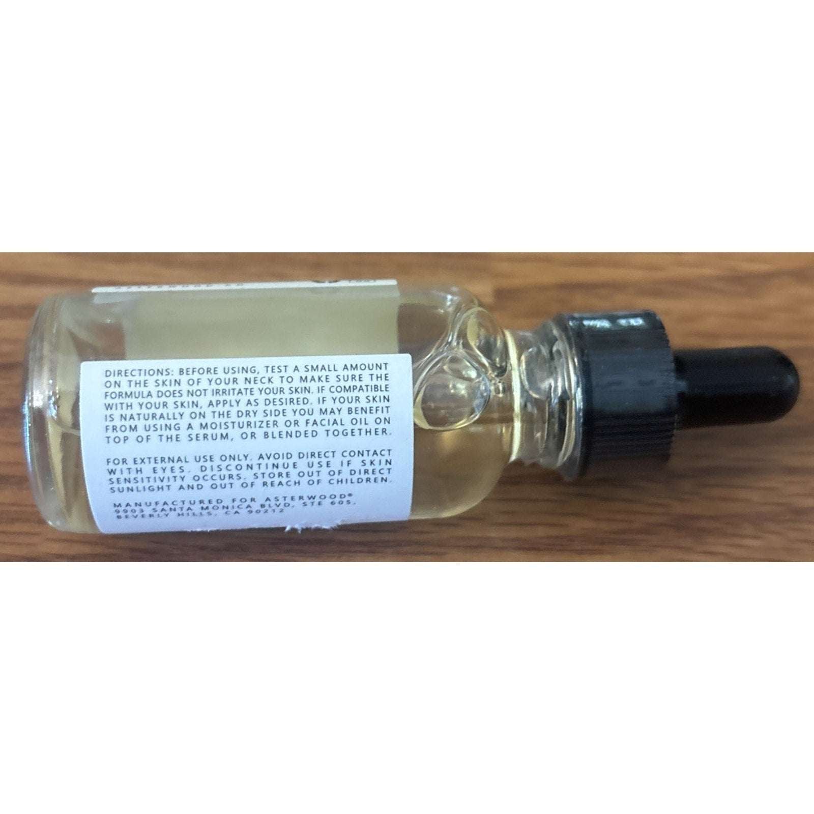ASTERWOOD Pure Hyaluronic Acid Anti-Aging Serum - 1 fl oz - New/Sealed - No Box
