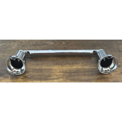 Delta 73508 Saylor 8" Towel Bar Polished Chrome - Hand Towel/Towel - Silver