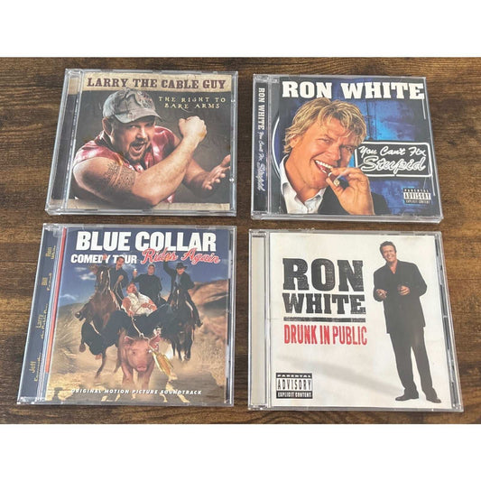 4 CD Blue Collar Comedy Tour Rides Again 2x Ron White & Larry the Cable Guy