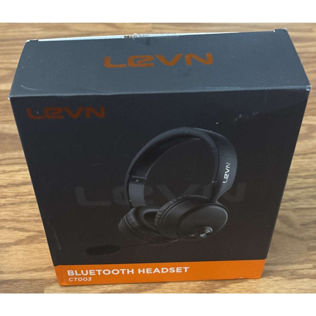 LEVN Bluetooth Headset w/ Microphone, Ai Noise Cancelling Dual Connection CT003