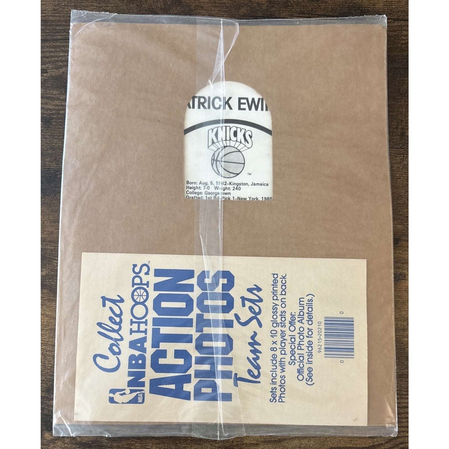 PATRICK EWING Knicks 1990 NBA Hoops Action Photos 8x10 Glossy Team Sets