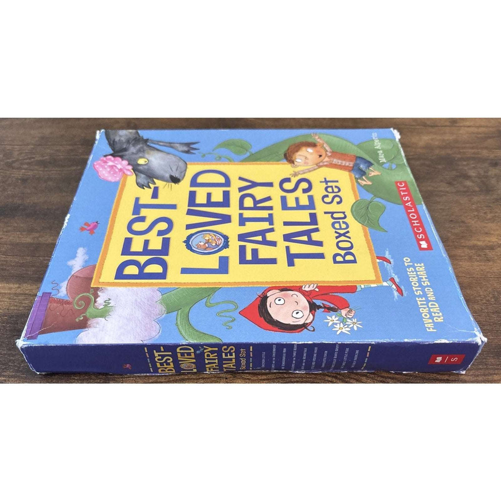 9 Fairy Tales Books Scholastic 3 Little Pigs, Little Red Riding Hood, Goldilocks