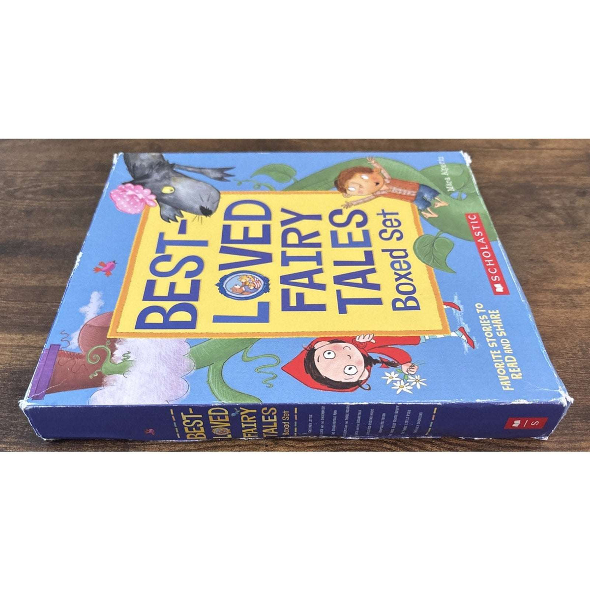 9 Fairy Tales Books Scholastic 3 Little Pigs, Little Red Riding Hood, Goldilocks