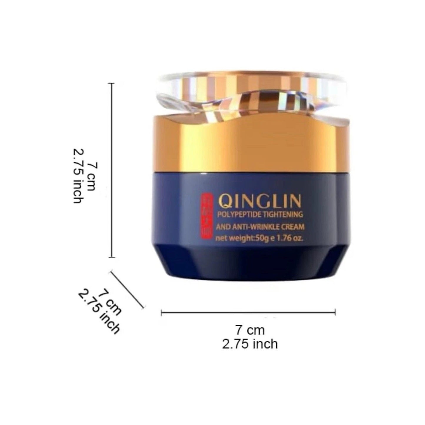 Japanese Qingling Wrinkle Removal Cream - Anti-Aging Moisturizer & Polypeptides