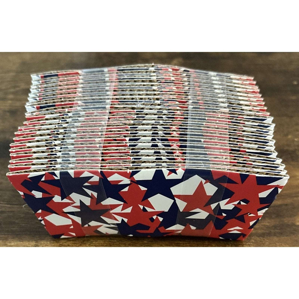 Disposable Coffee Cup Sleeves for Hot or Cold Drinks Patriotic Fits 10oz - 24oz