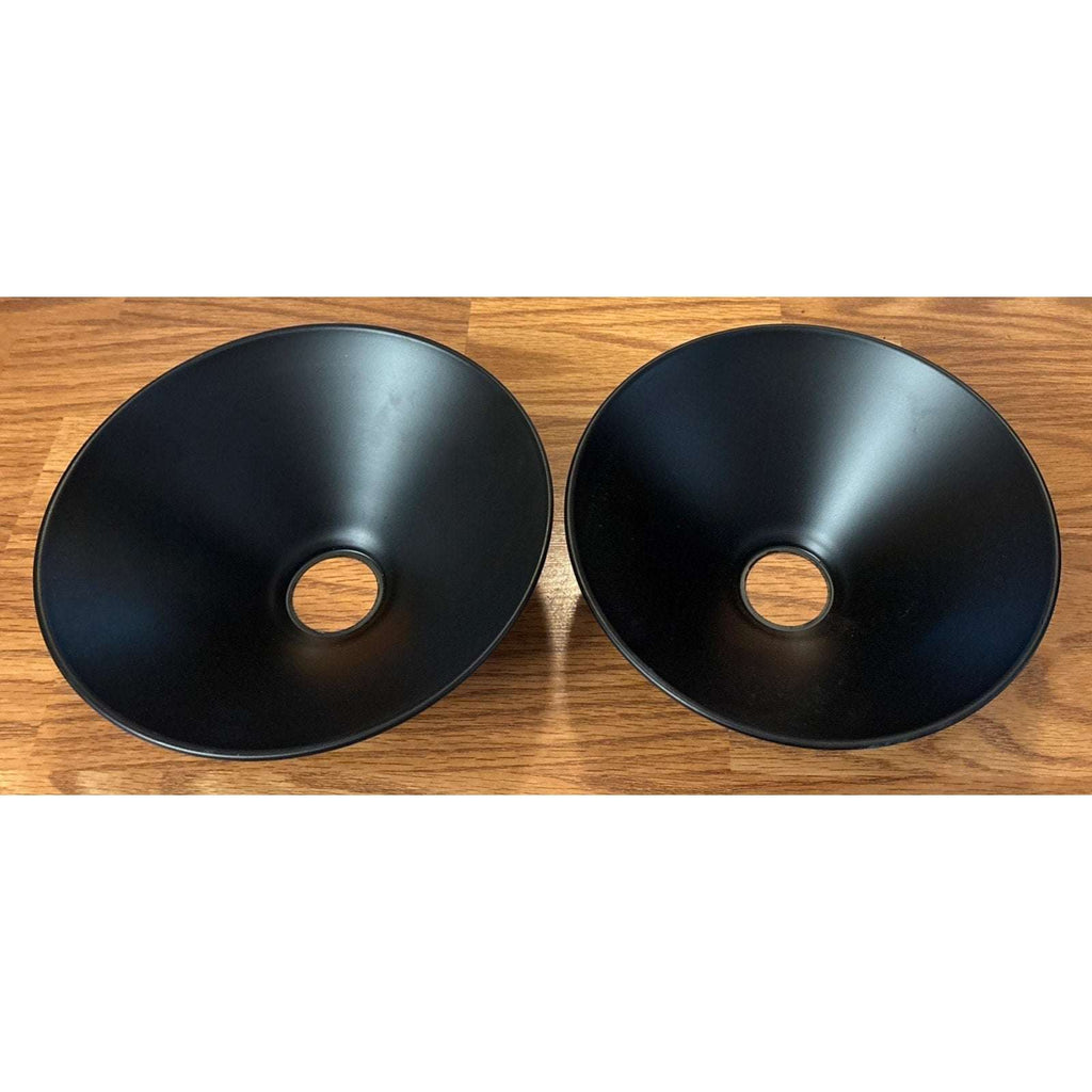 2Pk Black Rustic Wireless Battery Operated Wall Sconces Light Fixtures w/ Remote