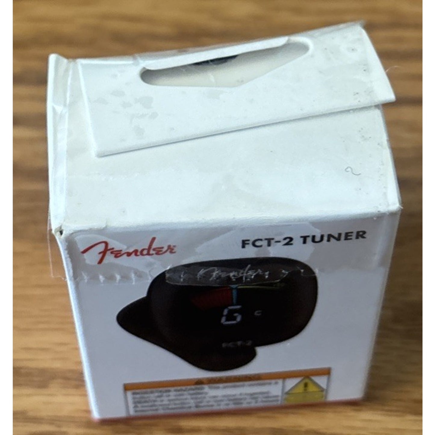 NEW Fender FCT-2 Clip-on Guitar Tuner LCD Display Vibration Sensor Dual-hinge