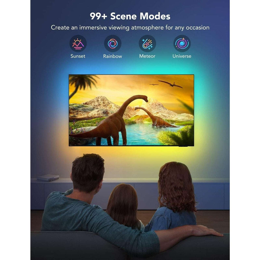 Govee RGBIC TV LED Backlight for 70-80 inch TVs App & Voice Control, Music Sync
