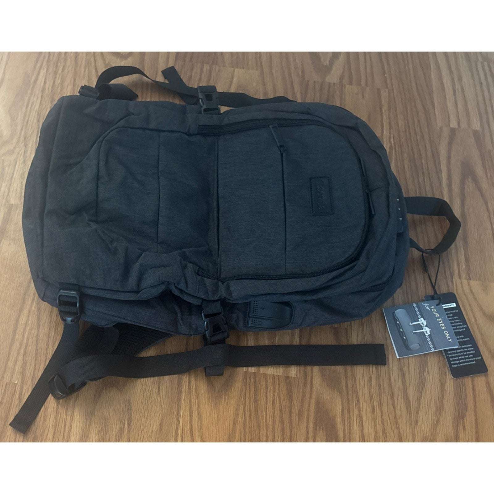 Tzowla Travel Laptop Backpack Water Resistant Anti-Theft Bag w USB Charging Port