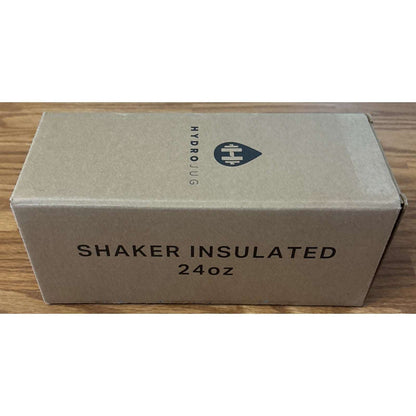 NEW HydroJug 24oz Shaker in Cream Insulated, Leakproof, Stainless Steel
