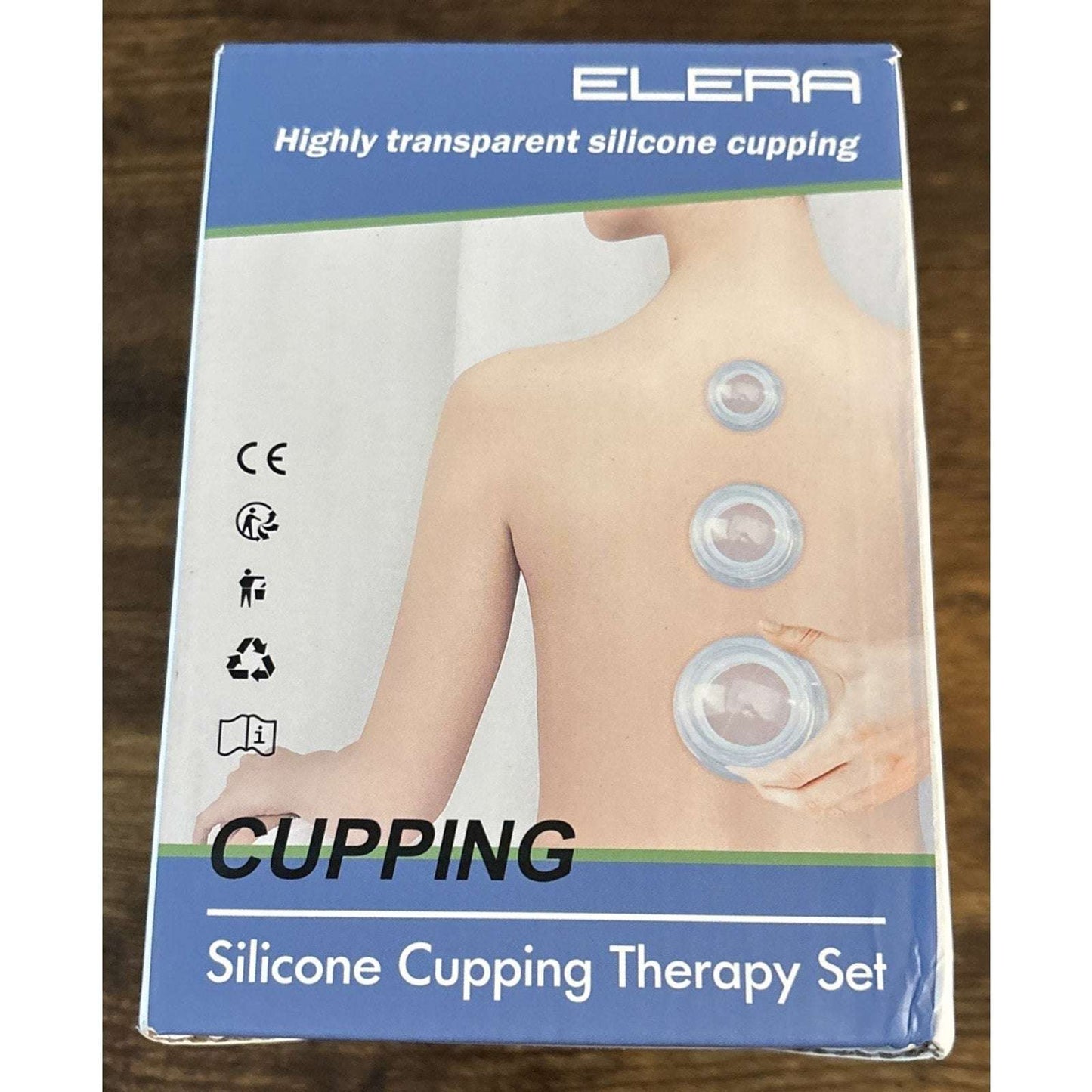 ELERA 7Pc Silicone Cupping Therapy Set, Chinese Massage for Cellulite Reduction