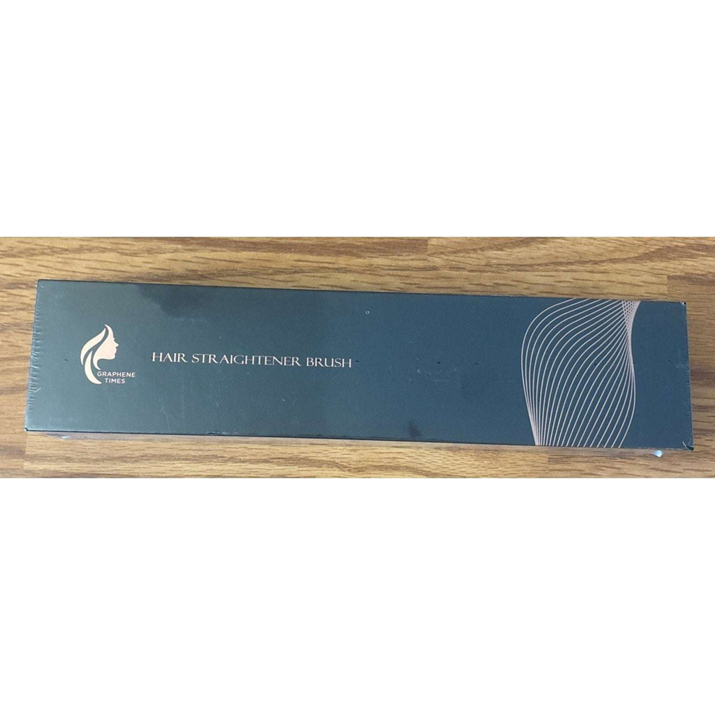 Graphene Times Hair Straightening Brush Auto-Off, Anti-Scald, Fast Heating Comb
