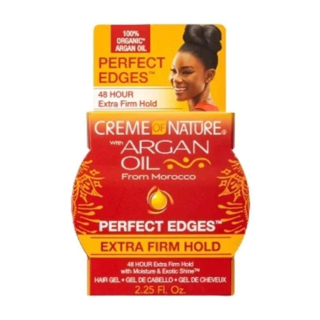 Creme Of Nature Perfect Edges Argan Oil 48 HR Extra Firm Hold Hair Styling Gel