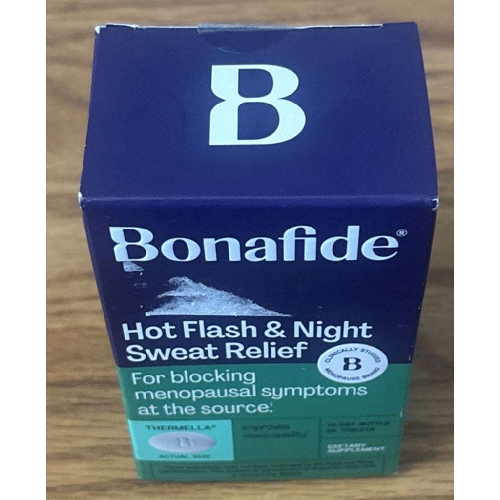 Bonafide Thermella Hot Flash & Night Sweat Relief 28pc Menopause Support Exp2027