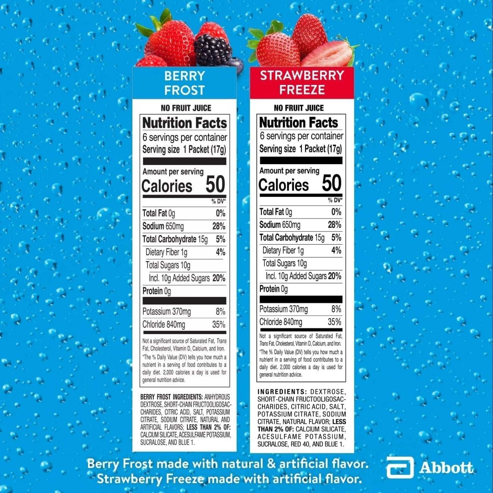 Pedialyte AdvancedCare Plus Electrolyte Powder Berry & Strawberry 24Pk (4 Boxes)