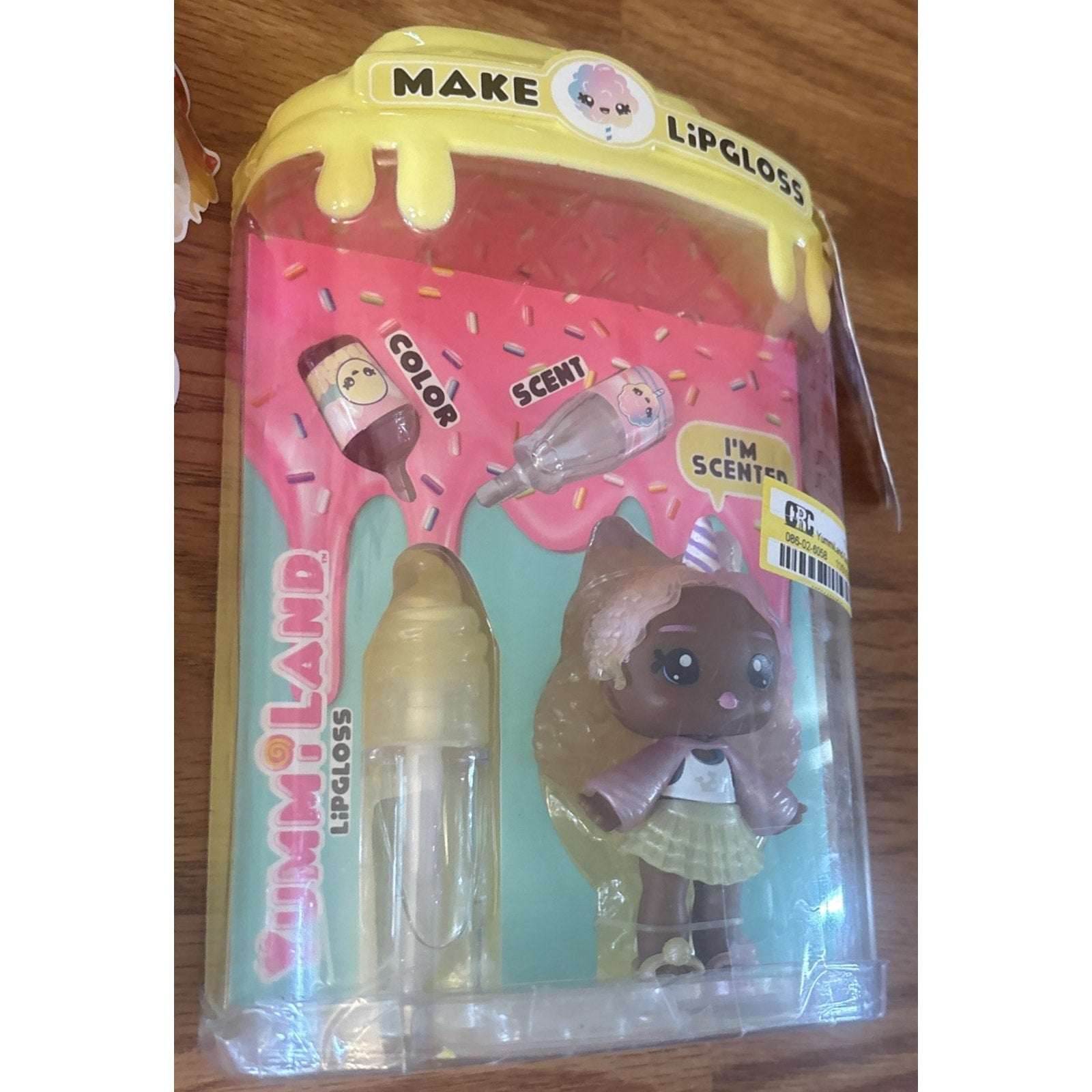 Lot Of 2 YummiLand Doll with DIY Lip Gloss Kit Amber Cinnamon & Nia Candy Fluff