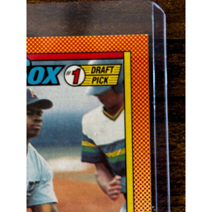 1990 Topps Frank Thomas #414 Chicago Whites Sox Rookie Card Error Card