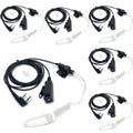 6 SAMCOM 2 Pin Hands-Free 2-Way Radio Earpiece w/ Mic For FPCN30A FPCN10A Radios