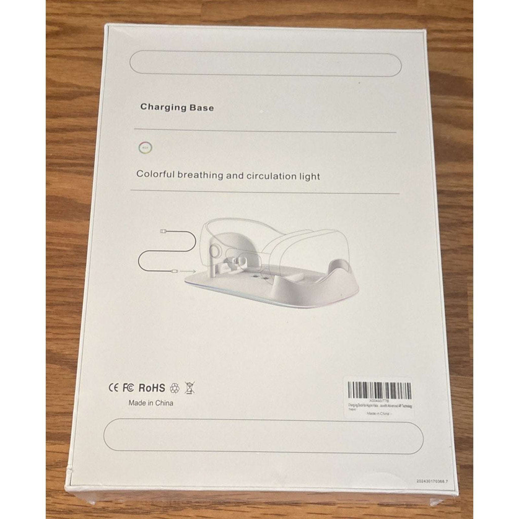 for Apple Vision Pro Magnetic Charging Dock Stand w/ AR Technology & RGB Light