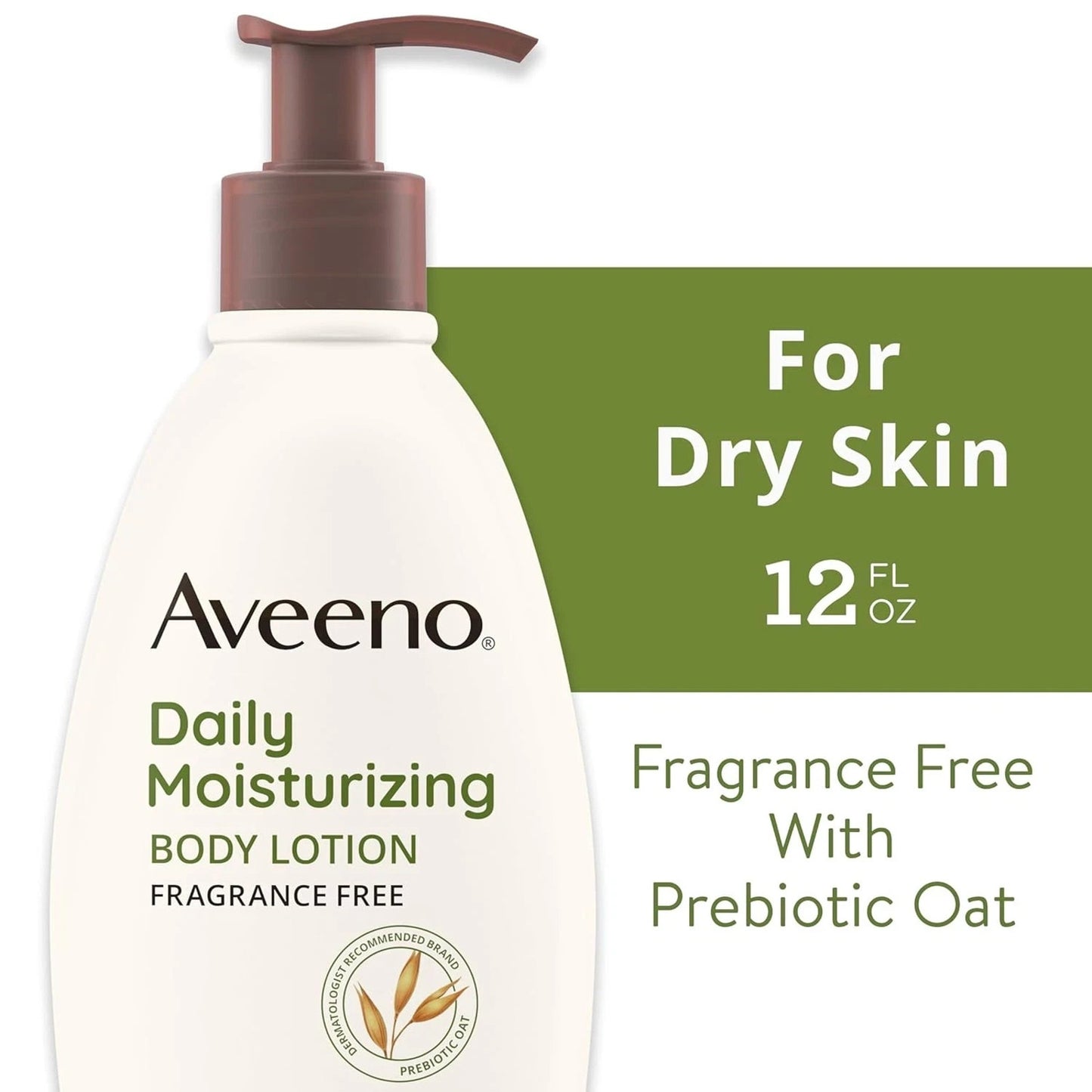 Aveeno Daily Intense Moisturizing Body Lotion w/ Prebiotic Oat - 12 fl oz - NEW