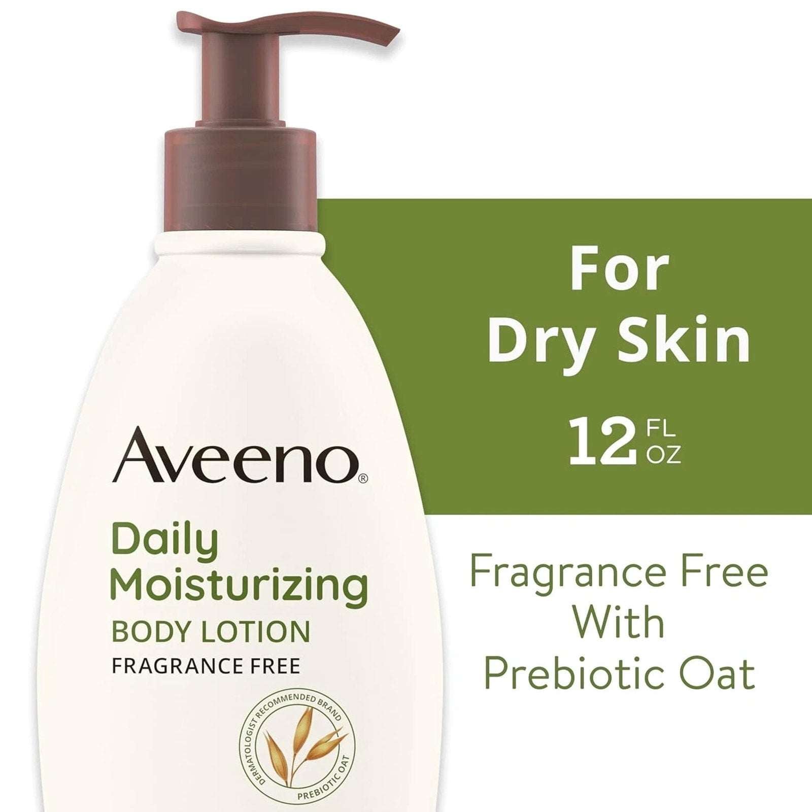 Aveeno Daily Intense Moisturizing Body Lotion w/ Prebiotic Oat - 12 fl oz - NEW