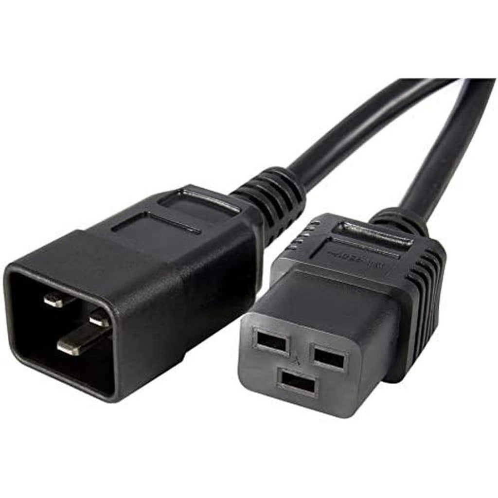 4 Pack StarTech.com PXTC19C203 3 ft PC Computer Power Cord C19 to C20 - Black