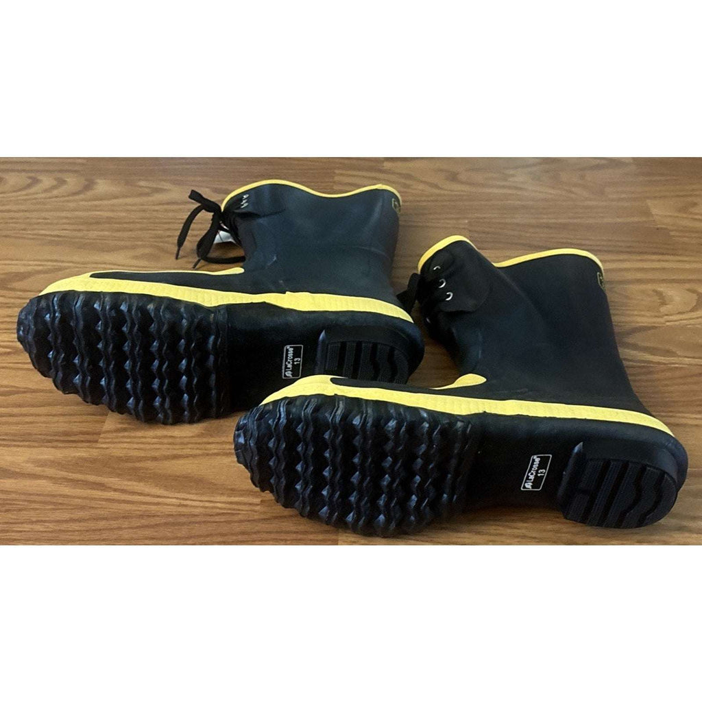 LACROSSE Meta Pac 12" Metatarsal Guard Steel Toe Rubber Work Boots Men's 13 US