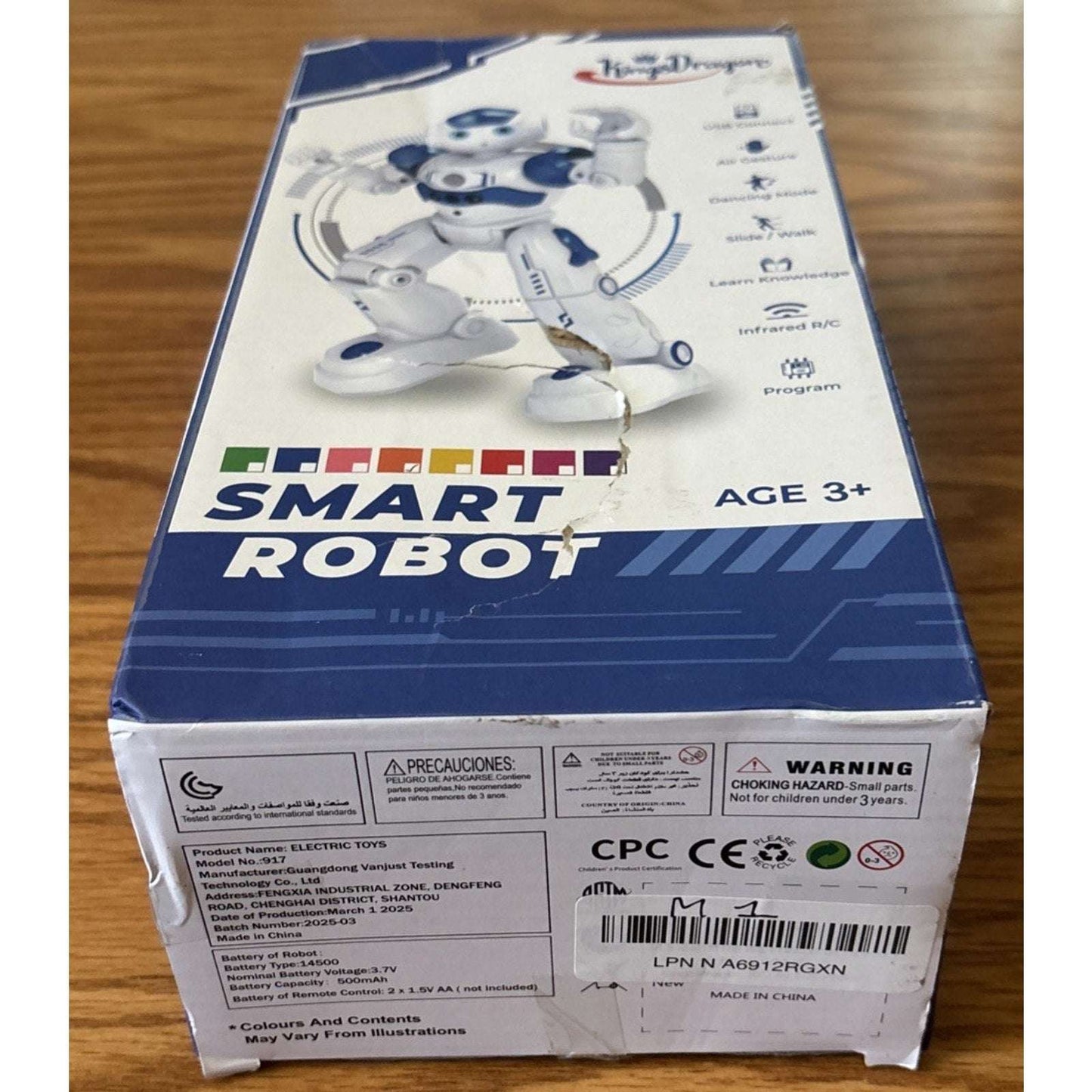 KingsDragon RC Smart Robot, Air Gesture & Sensing Programmable Remote Dance Walk