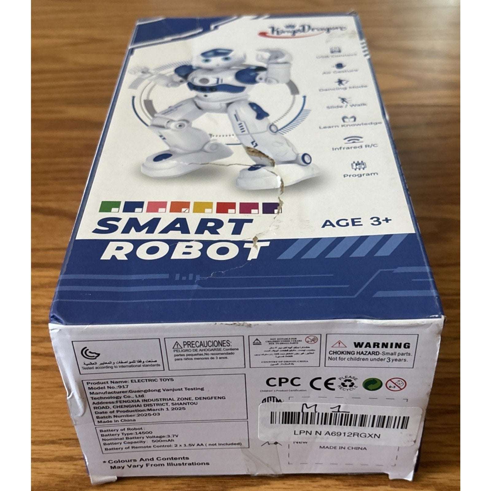 KingsDragon RC Smart Robot, Air Gesture & Sensing Programmable Remote Dance Walk