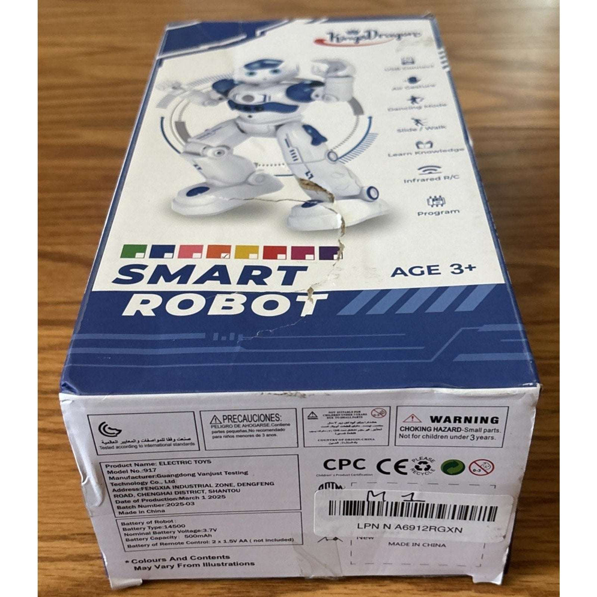 KingsDragon RC Smart Robot, Air Gesture & Sensing Programmable Remote Dance Walk
