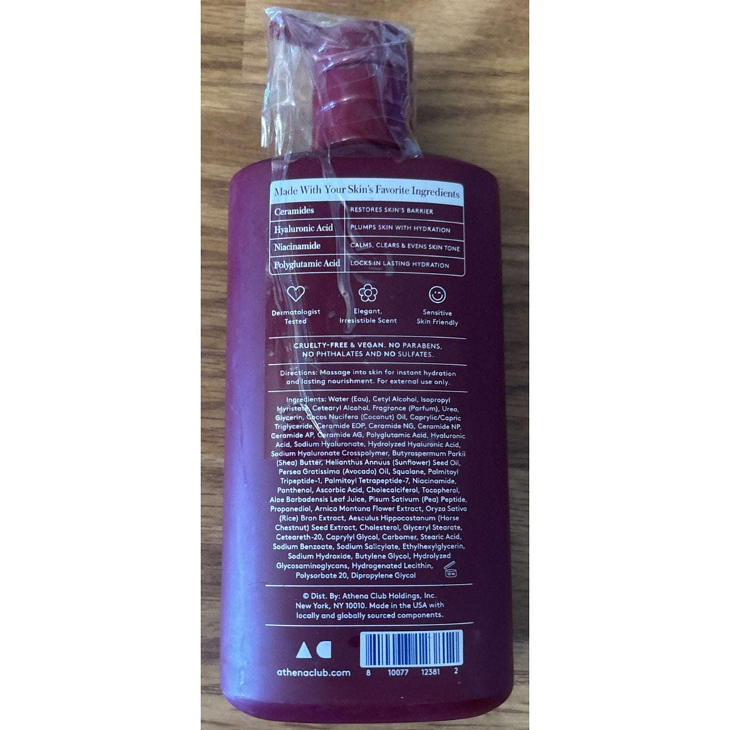 Athena Club Skin Perfecting Body Lotion Love Letter 16floz Pink Pepper, Iris, Wo