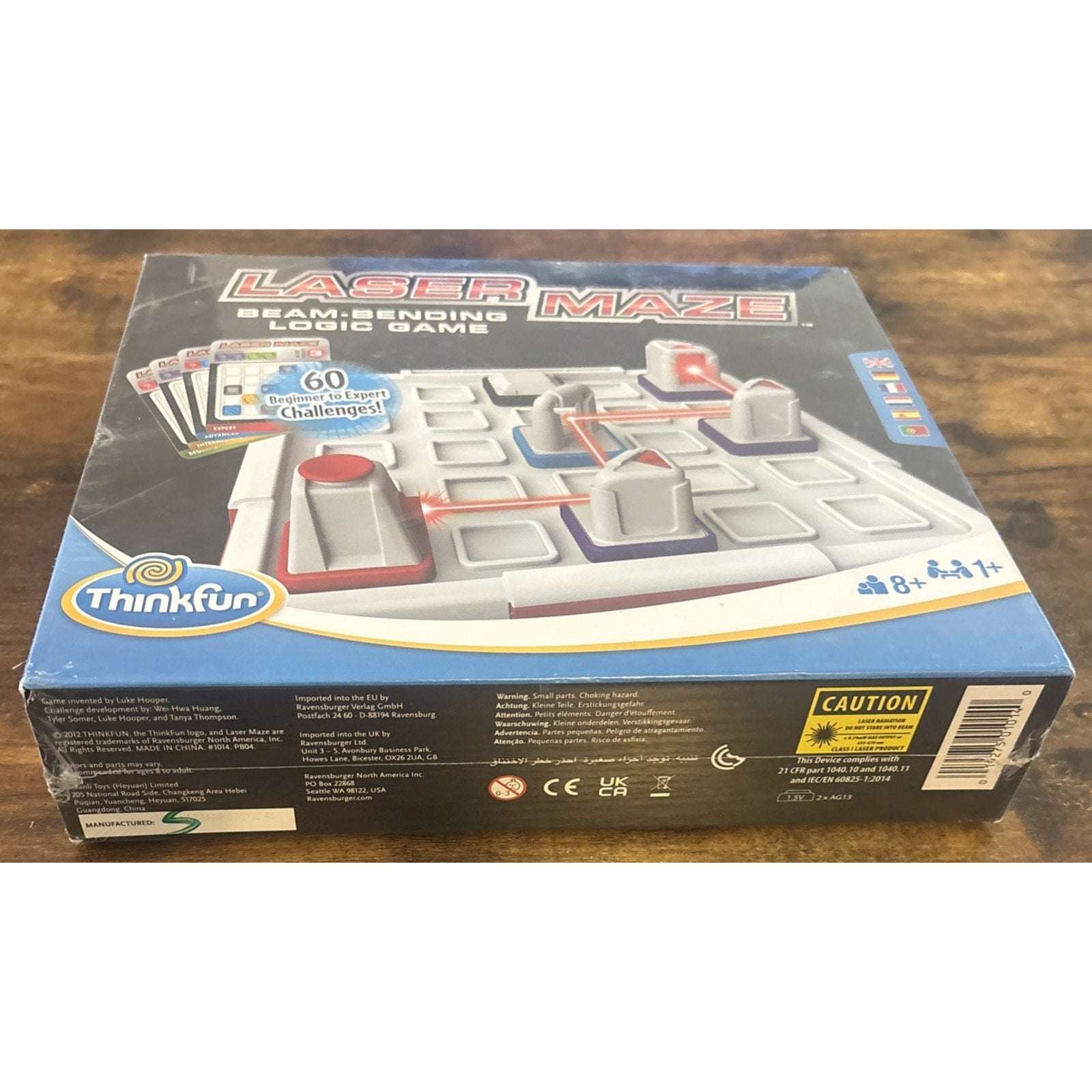 Think Fun Laser Maze Brain Game - STEM Award - Multi-Level Beginner to Expert