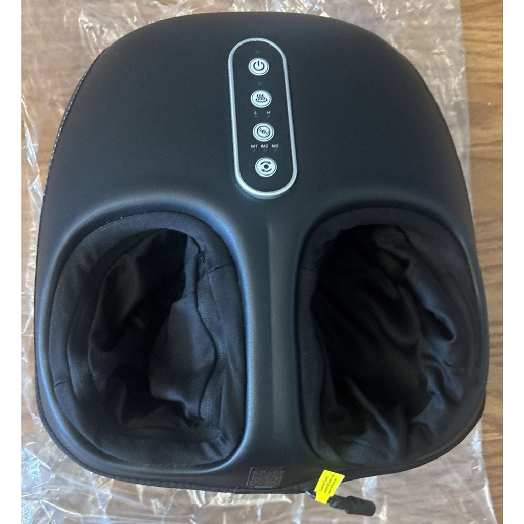 Shiatsu Foot Massager w/ Heat, Deep Kneading & Air Compression - 3 Modes, Memory
