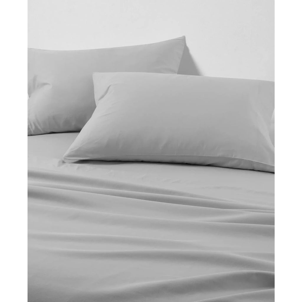 FAIRFIELD SQUARE ULTRA SOFT Wrinkle Resistant 4PC Sheet Set Pewter Gray QUEEN
