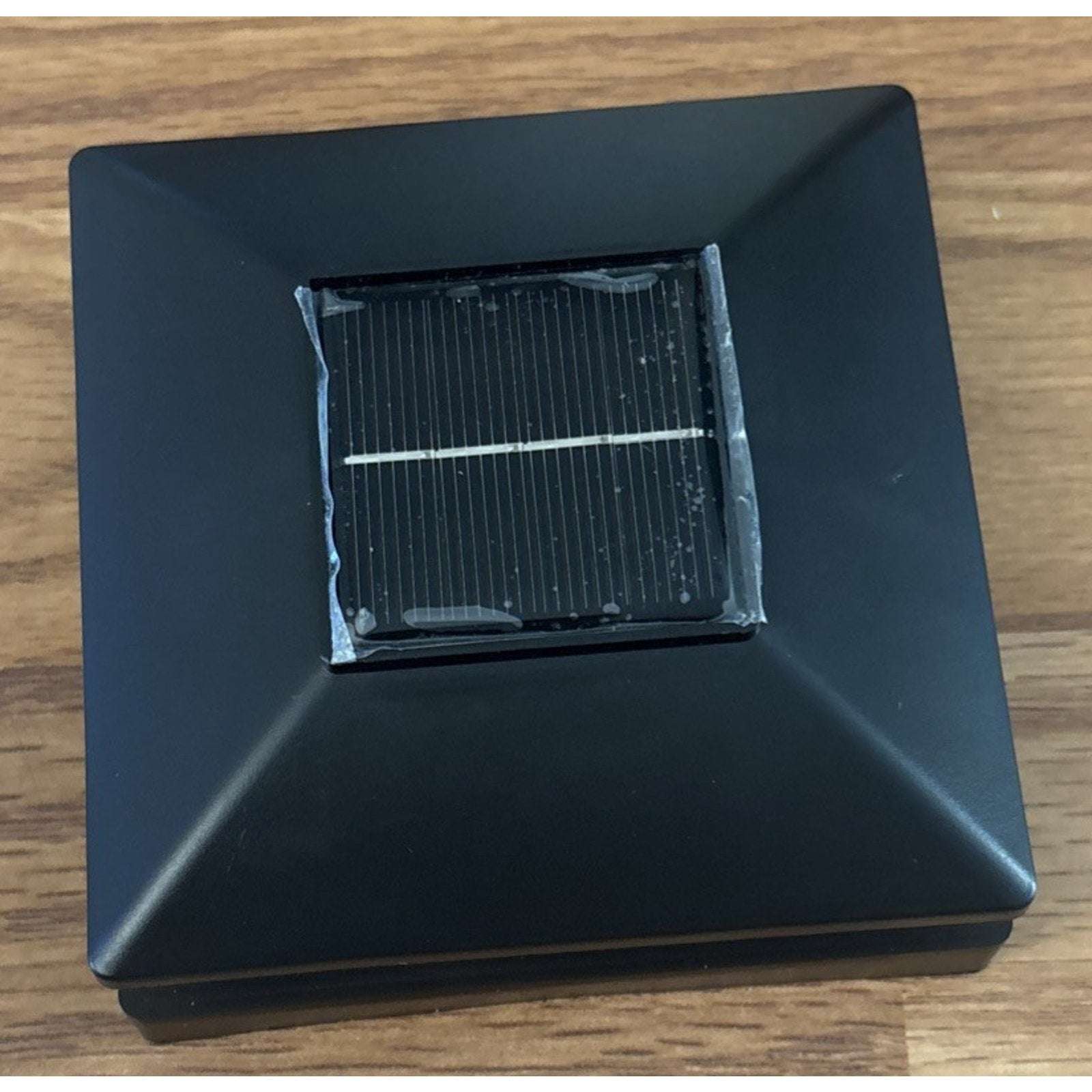 12 Pack Solar Post Cap Lights For 4x4 Outdoor Waterproof LED Deck Fence Black