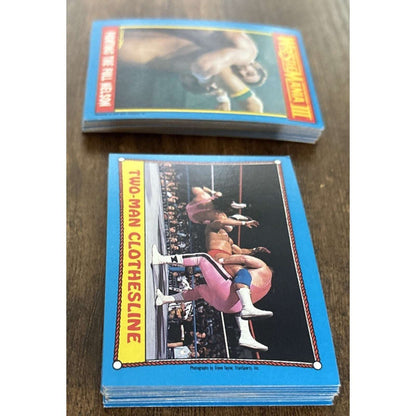 1987 Topps WWF Partial 48 Card Set Honky Tonk King Kong Bundy Koko Billy Jack ++